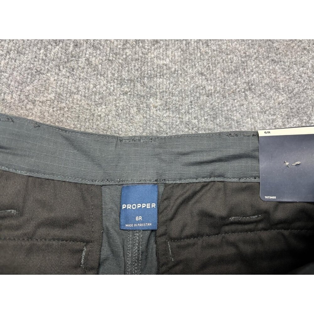 Propper Kinetic Tactical Pants Womens 6R Charcoal Cargo NexStretch Teflon New - Picture 2 of 9